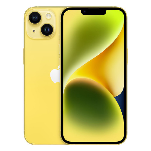 Смартфон Apple iPhone 14 128GB, Yellow (SIM+eSIM) (без RuStore)