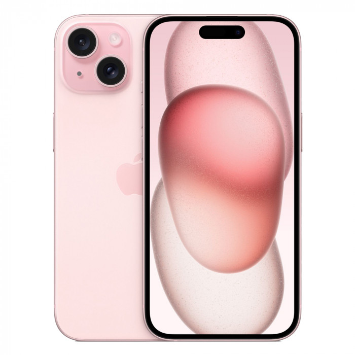 Смартфон Apple iPhone 15 128GB, Pink (без RuStore)