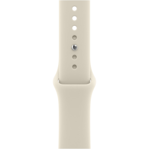 Apple Watch 12 42mm, Light Gold Aluminum, Sand Sport Band, S/M