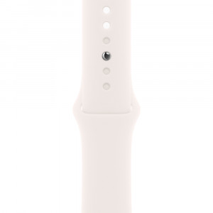 Apple Watch 10 42mm, Aluminum Rose Gold, Ремешок Light Blush Sport Band, размер M/L