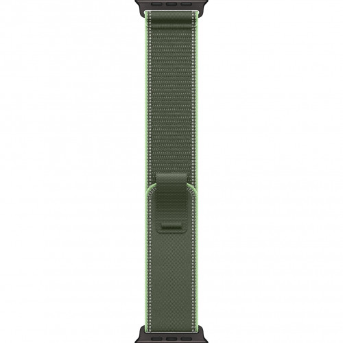 Apple Watch Ultra 3 49mm, Black Titanium, Trail Loop Green/Neon, S/M
