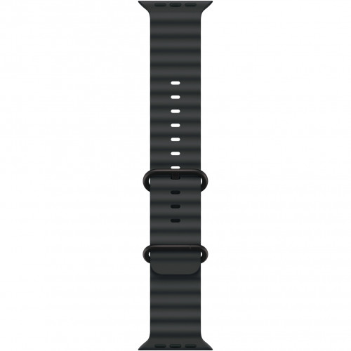 Apple Watch Ultra 3 49mm, Black Titanium, Ocean Band Black