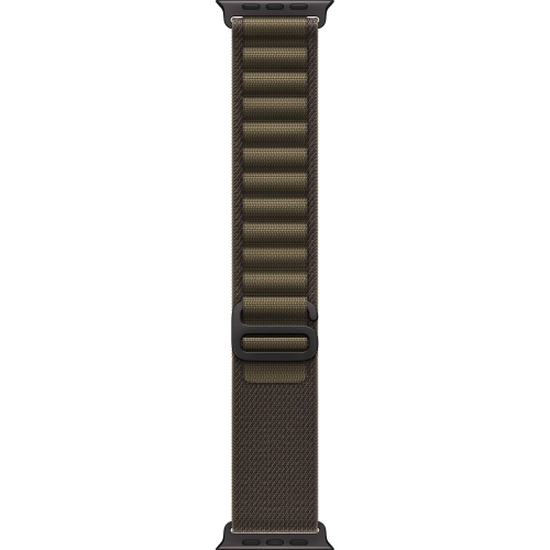 Apple Watch Ultra 4 49mm, Black Titanium, Alpine Loop Dark Olive, S