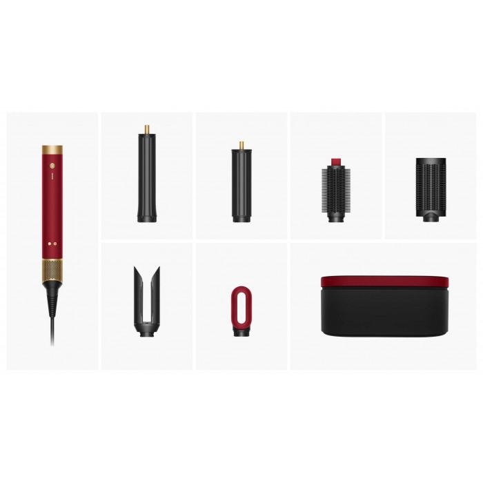 Стайлер Dyson Airwrap HS09 Co-Anda 2Х, Red Velvet/Gold