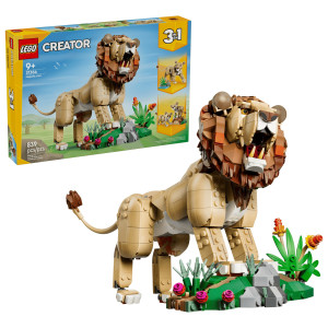 Конструктор LEGO Creator 3-in-1 Wild Animals: Majestic Lion (31386)