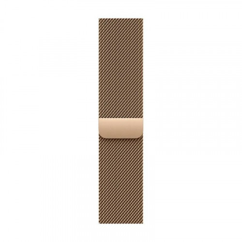 Apple Watch 10 46mm, Titanium Gold, Ремешок Gold Milanese Loop