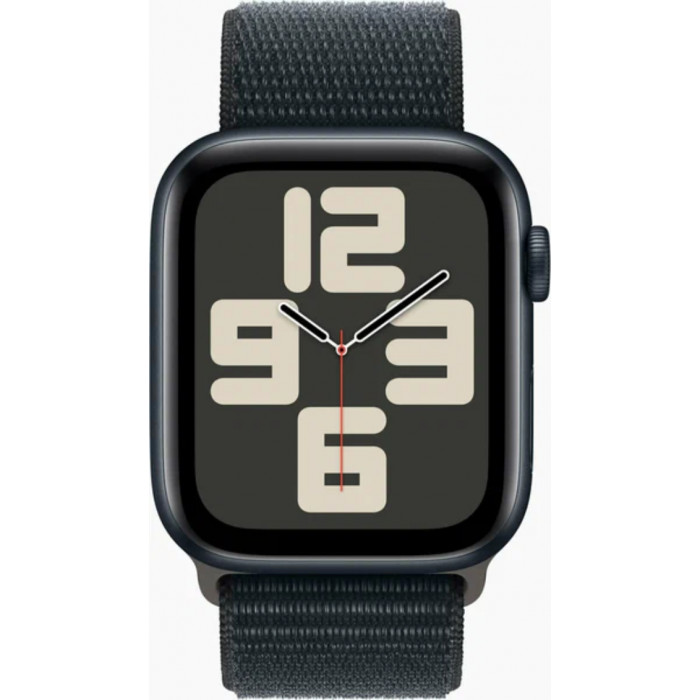 Apple Watch SE 44mm, Midnight, Ремешок Ink Sport Loop