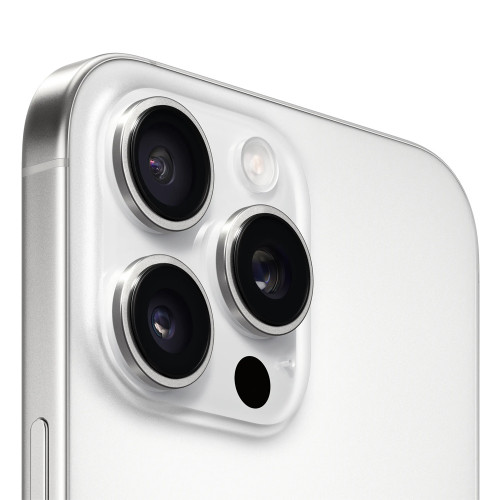 Смартфон Apple iPhone 16 Pro 128GB, White Titanium, Dual SIM