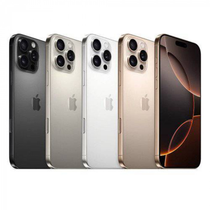 Смартфон Apple iPhone 16 Pro 256GB, Desert Titanium, Dual SIM (без RuStore)