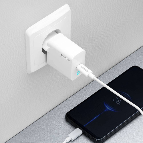 СЗУ Deppa Wall Charger 25W USB-C, белый