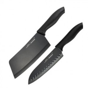 Набор керамических ножей HuoHou Non-Stick Kitchen 2шт, черный