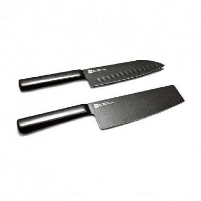 Набор керамических ножей HuoHou Non-Stick Kitchen 2шт, черный