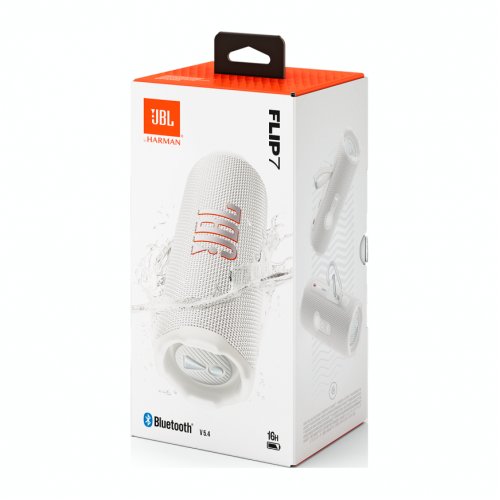 Портативная колонка JBL Flip 7, White