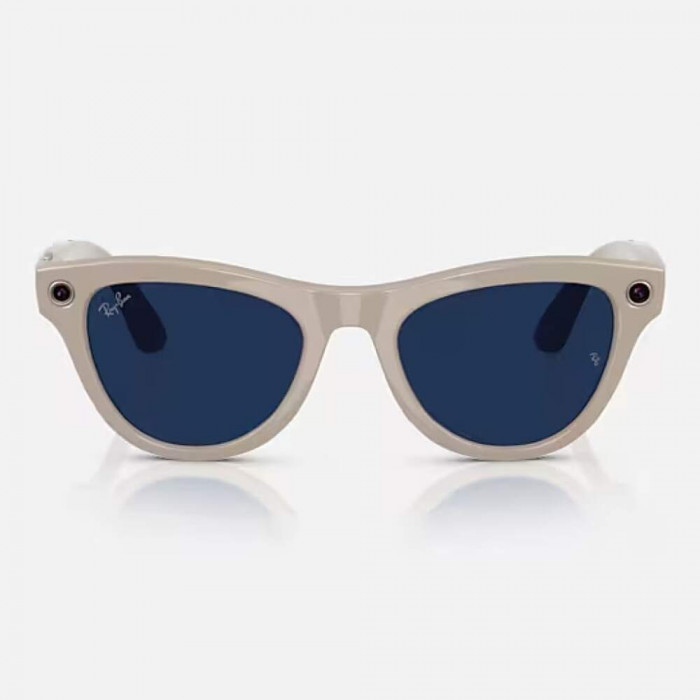 Умные очки Ray-Ban Meta Skyler (Gen 1) S52, Shiny Chalky Gray/Transitions Sapphire (RW4010)