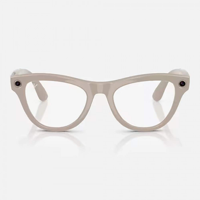 Умные очки Ray-Ban Meta Skyler (Gen 1) S52, Shiny Chalky Gray/Transitions Sapphire (RW4010)