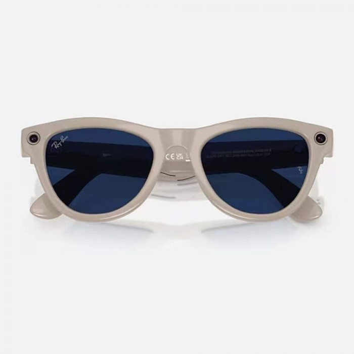 Умные очки Ray-Ban Meta Skyler (Gen 1) S52, Shiny Chalky Gray/Transitions Sapphire (RW4010)