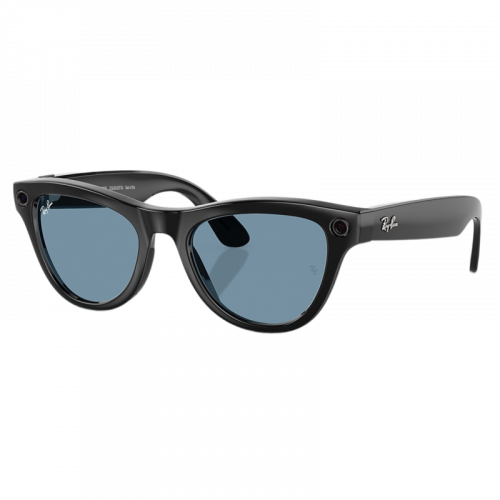 Умные очки Ray-Ban Meta Skyler RW4010 S52, Shiny Black/Cerullean Blue