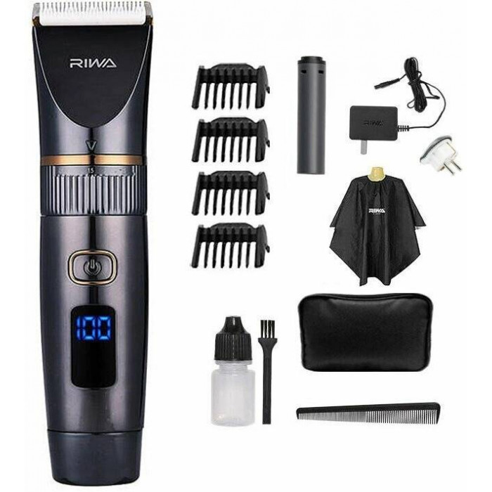 Машинка для стрижки Riwa Hair Clipper RE-6501, черный