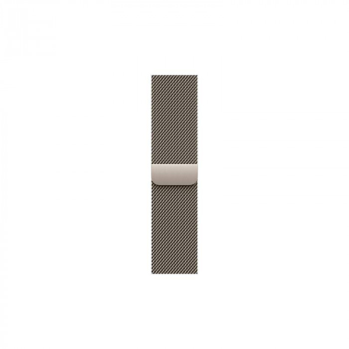 Apple Watch 10 42mm, Titanium Natural, Ремешок Natural Milanese Loop