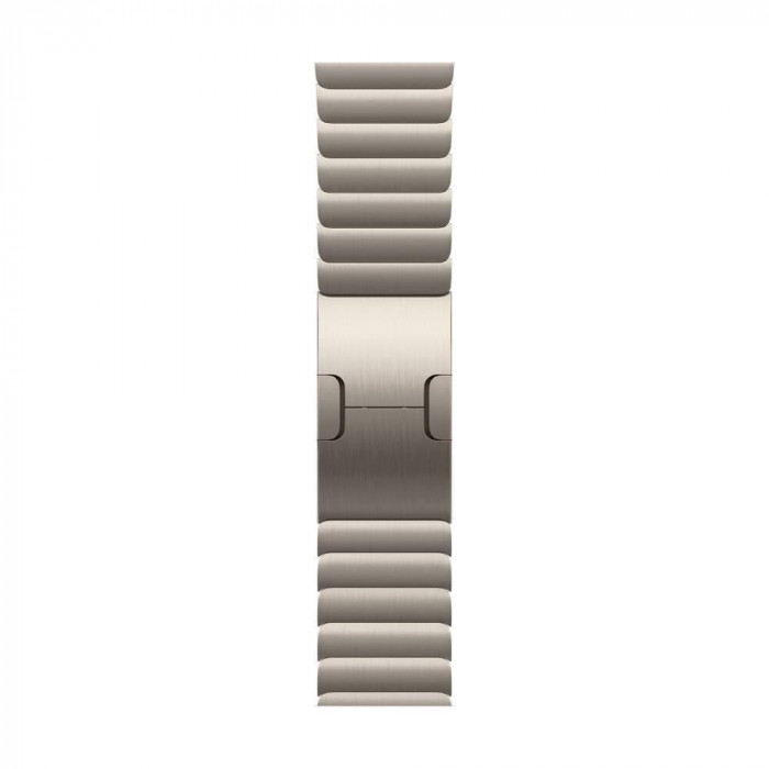 Apple Watch 10 46mm, Titanium Natural, Ремешок Natural Stainless Steel Link Bracelet