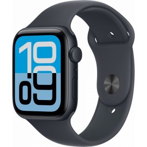 Apple Watch SE 3 (2025) 40mm, Midnight, Ремешок Midnight Sport Band, размер M/L