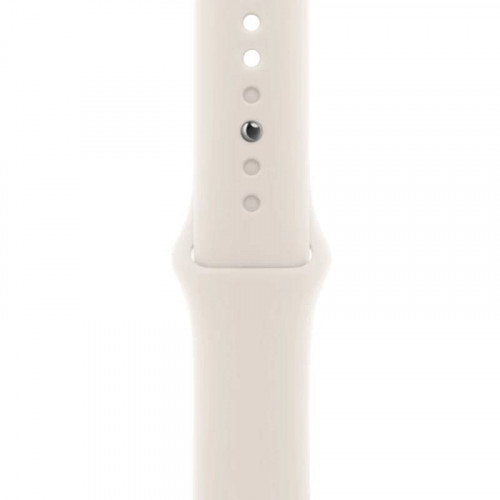 Apple Watch SE 3 (2025) 44mm, Starlight, Ремешок Starlight Sport Band, размер M/L