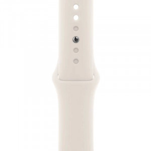 Apple Watch SE 3 (2025) 44mm, Starlight, Ремешок Starlight Sport Band, размер S/M