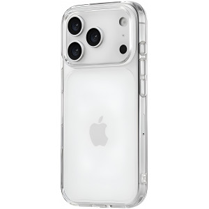 Чехол силиконовый uBear Real для iPhone 17 Pro, прозрачный