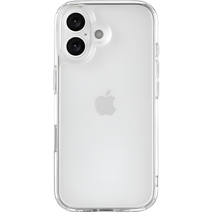 Чехол силиконовый uBear Real для iPhone 17, прозрачный