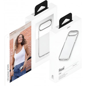 Чехол силиконовый uBear Real для iPhone Air, прозрачный