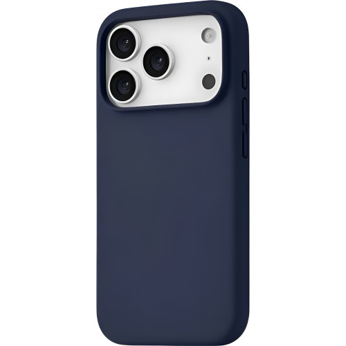Чехол силиконовый uBear Touch для iPhone 17 Pro Max, синий