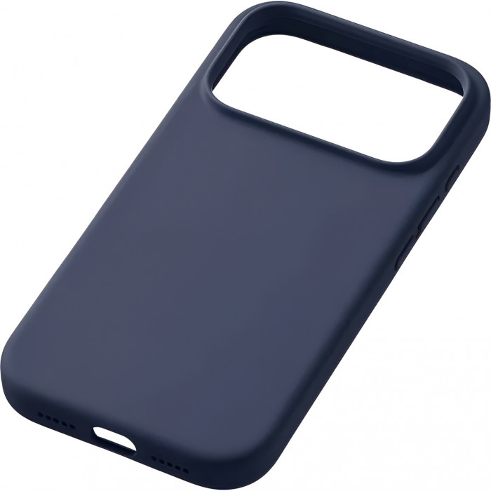 Чехол силиконовый uBear Touch для iPhone 17 Pro Max, синий