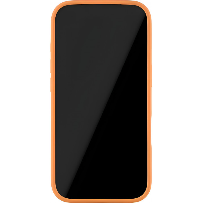 Чехол силиконовый uBear Touch для iPhone 17 Pro, оранжевый