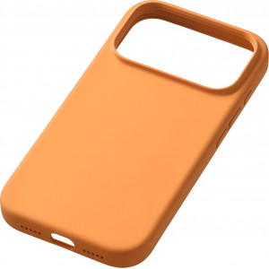 Чехол силиконовый uBear Touch для iPhone 17 Pro, оранжевый