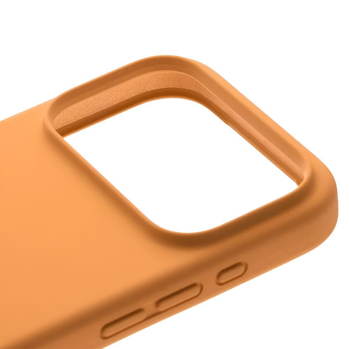 Чехол силиконовый uBear Touch для iPhone 17 Pro, оранжевый