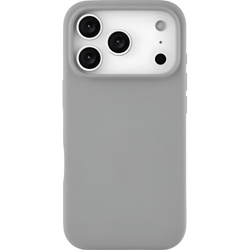 Чехол силиконовый uBear Touch для iPhone 17 Pro, серый