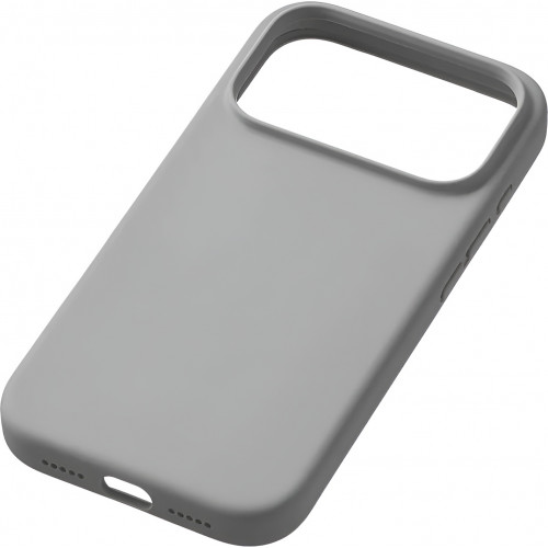 Чехол силиконовый uBear Touch для iPhone 17 Pro, серый