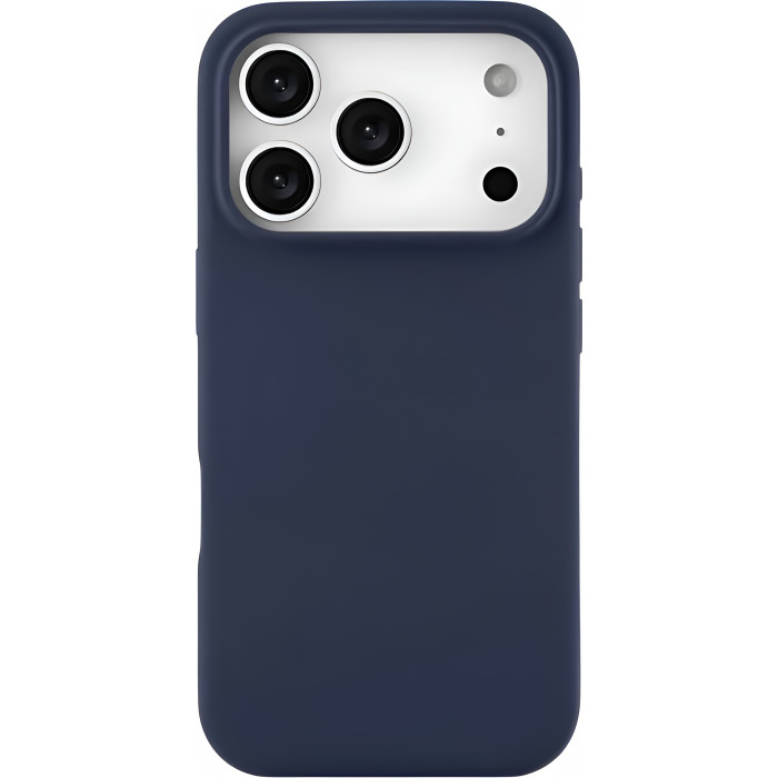 Чехол силиконовый uBear Touch для iPhone 17 Pro, синий