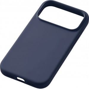 Чехол силиконовый uBear Touch для iPhone 17 Pro, синий