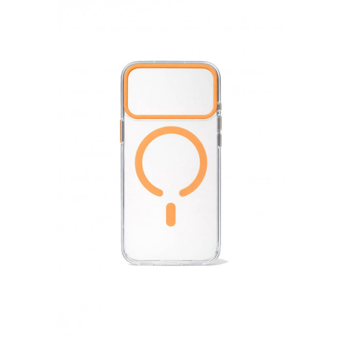 Чехол AceCase CRYSTAL SHIELD для iPhone 17 Pro Max, Cosmic Orange