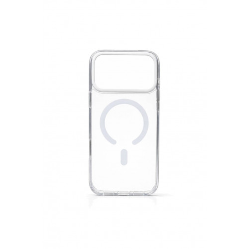 Чехол AceCase CRYSTAL SHIELD для iPhone 17 Pro, Silver