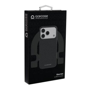 Чехол AceCase Kevrox для iPhone 17 Pro, Black
