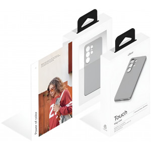 Чехол uBear Touch Mag Сase для Samsung S26 Ultra, серый