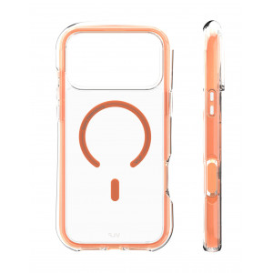 Чехол VLP Bubble Case для iPhone 17 Pro Max, оранжевый
