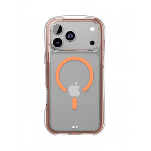 Чехол VLP Bubble Case для iPhone 17 Pro Max, оранжевый