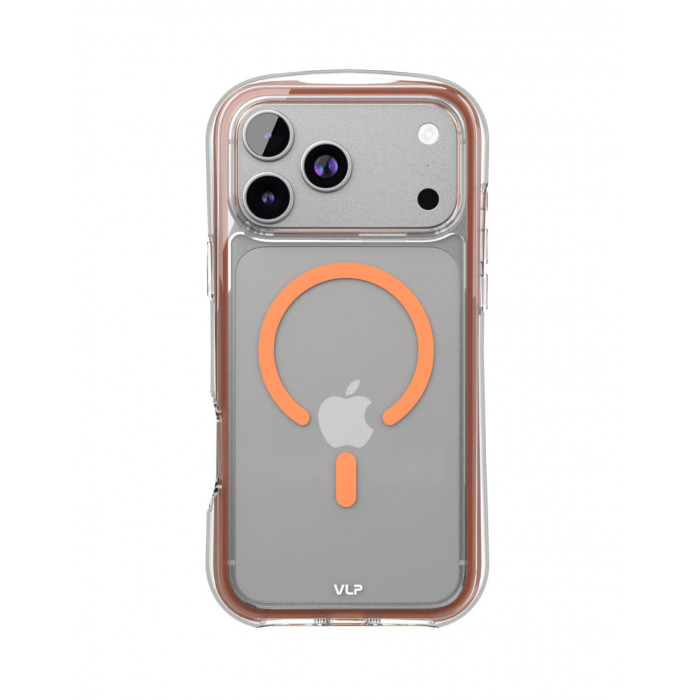 Чехол VLP Bubble Case для iPhone 17 Pro Max, оранжевый