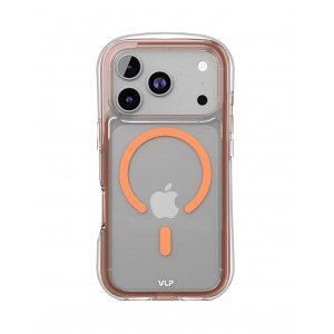 Чехол VLP Bubble Case для iPhone 17 Pro, оранжевый