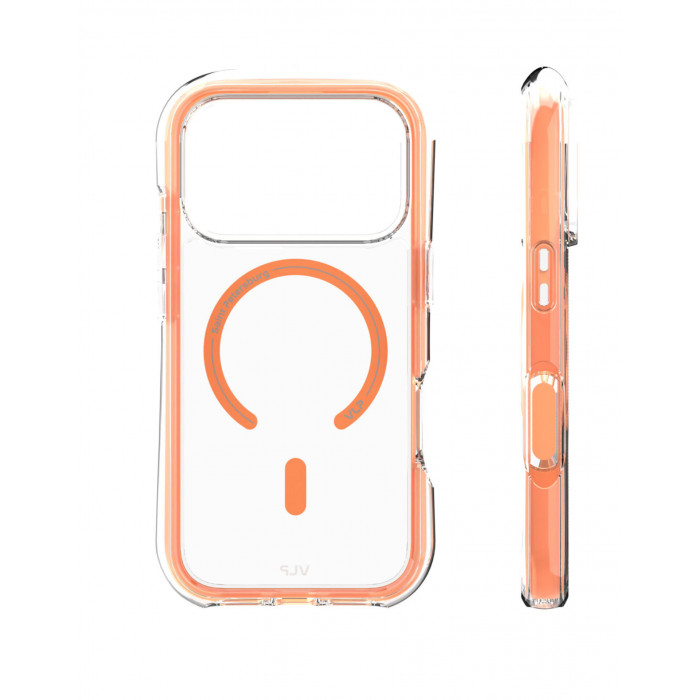 Чехол VLP Bubble Case для iPhone 17 Pro, оранжевый