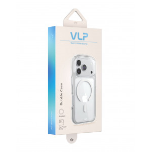 Чехол VLP Bubble Case для iPhone 17 Pro, прозрачный
