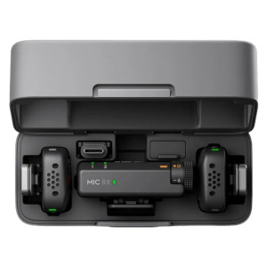 Микрофон беспроводной DJI MIC Mini (2 TX + 1 RX + Charging Case), Black